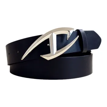 PISHUSHU PU Leather Belts Unisex 3.3CM