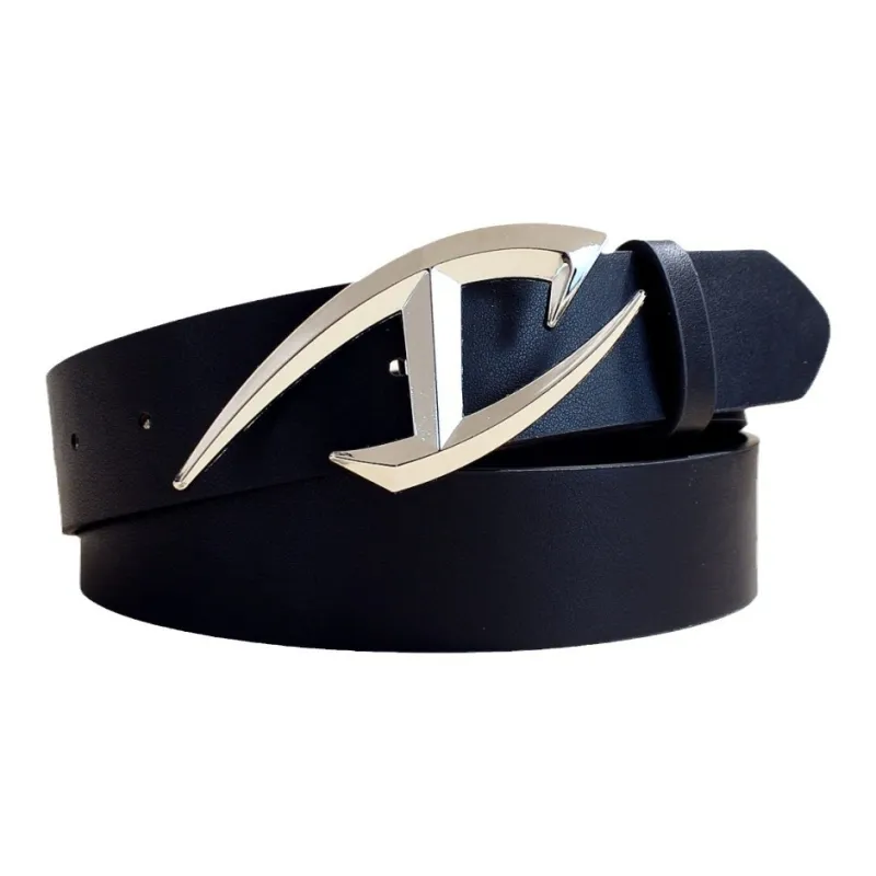 PISHUSHU PU Leather Belts Unisex 3.3CM-0