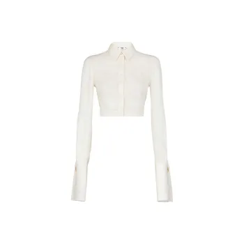 FENDI Crop Tops Women's White