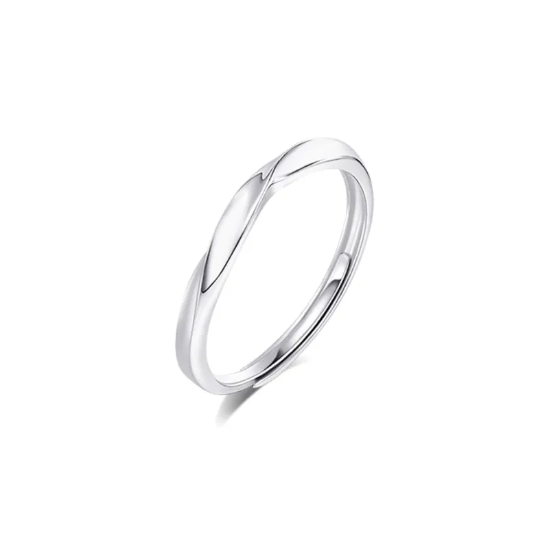 KUMET Sterling Silver Rings Unisex-5