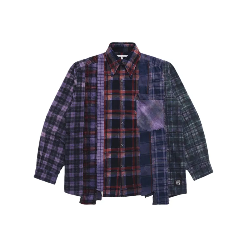 Madhappy X Needles Rebuild Plaid Shirt-0