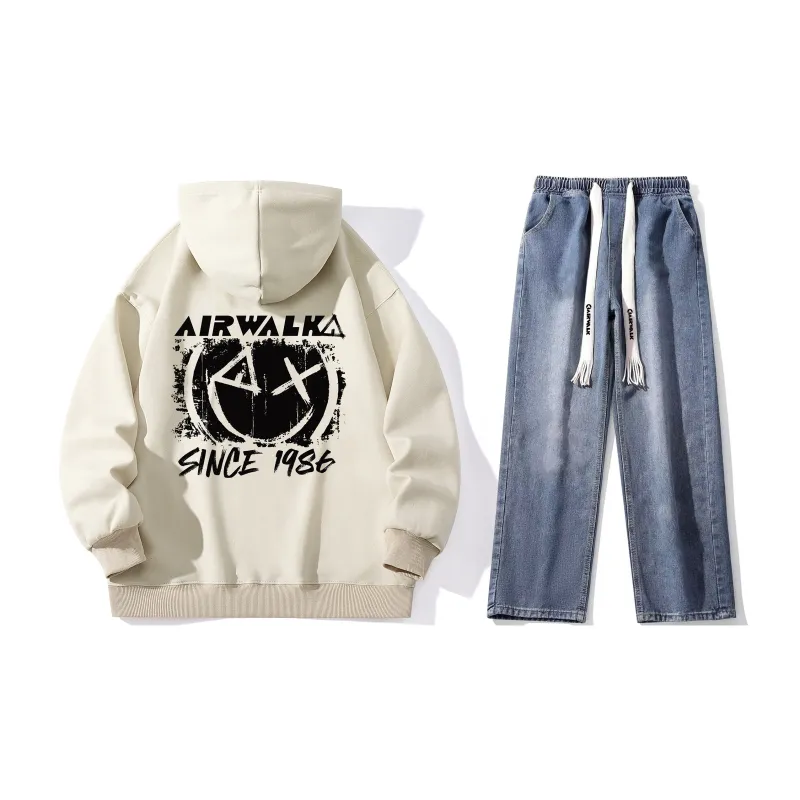 Airwalk Sweatshirt Sets Unisex-17