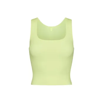 SKIMS SOFT LOUNGE TANK Top Women's LEMONADE/Lemon