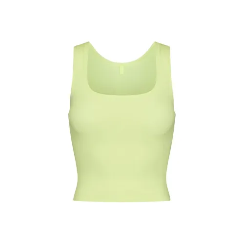 SKIMS SOFT LOUNGE TANK Top Women's LEMONADE/Lemon