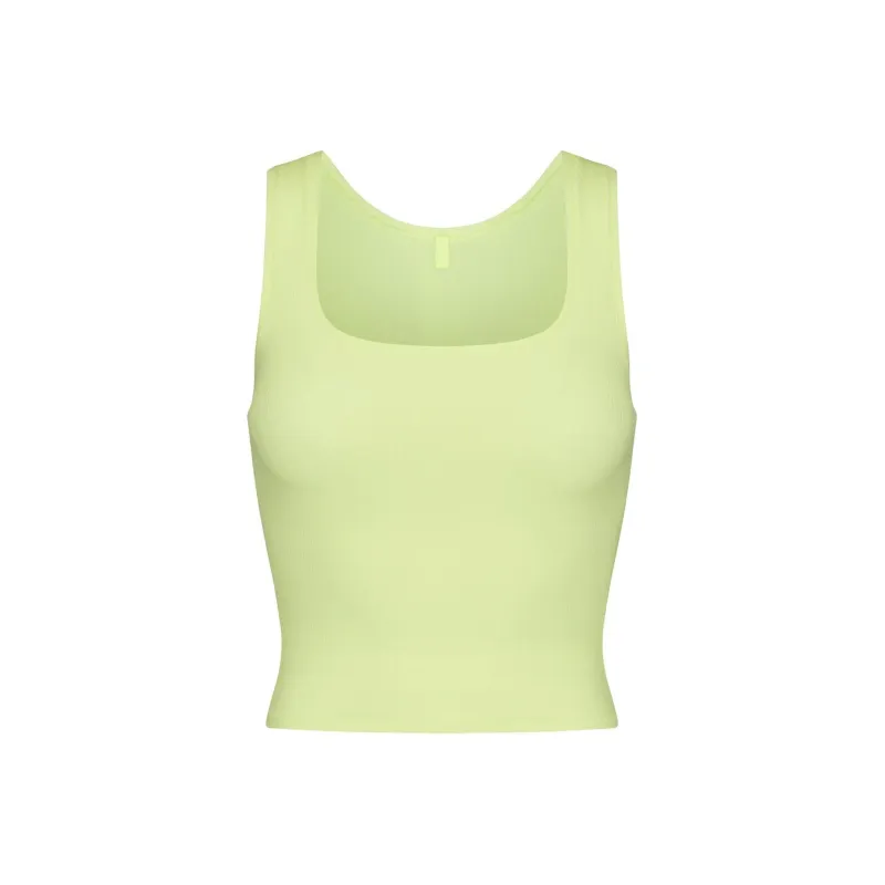 SKIMS Tank Top Women's LEMONADE/Lemon-0