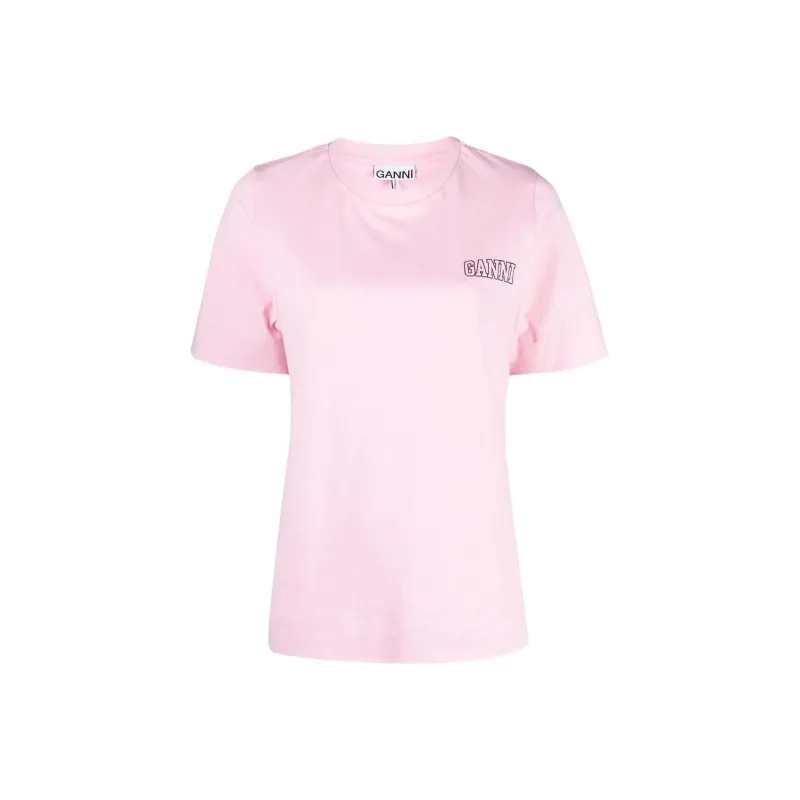 GANNI T Shirts Women's Pink-0