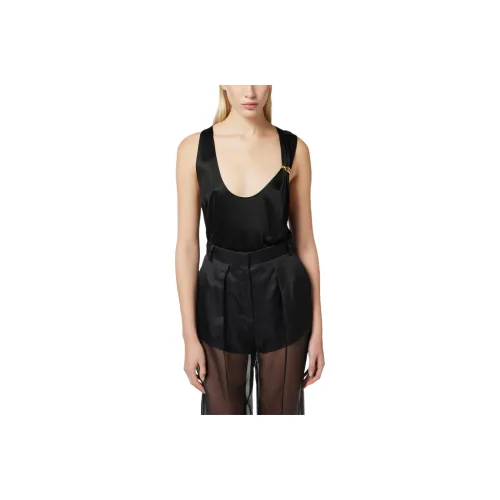 Elisabetta Franchi Shiny Jersey Tank Top