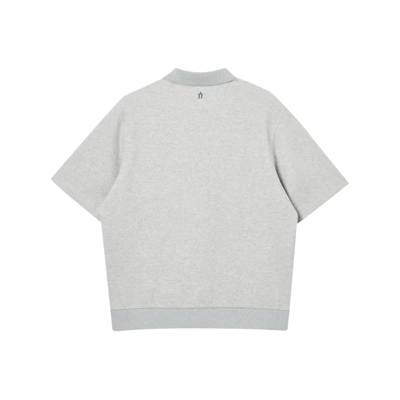 JACK JONES· Polo Shirt Men's G41 Light Heather Gray-1