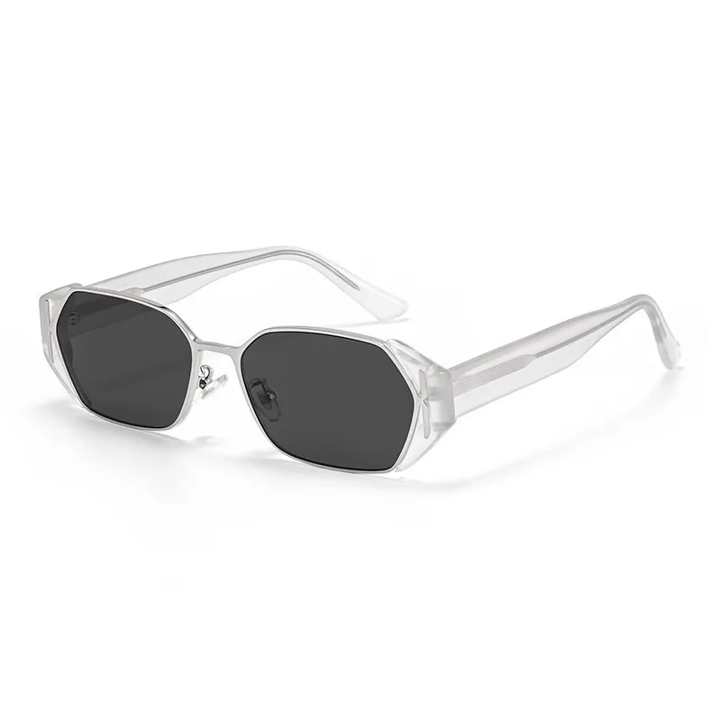 BOELEO Plate Frame Square Sunglasses Women's-2