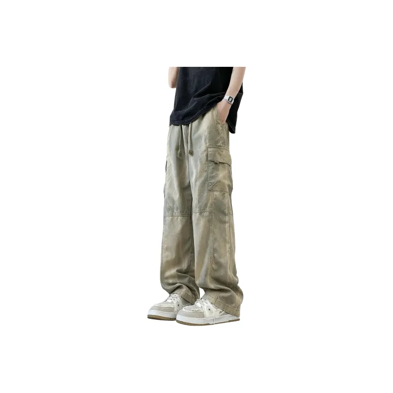 MARK WAFFLE Casual Pants Unisex-5