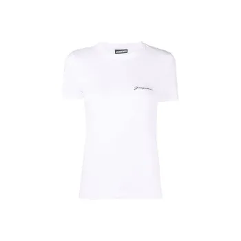 Jacquemus Regular T Shirt Women's White