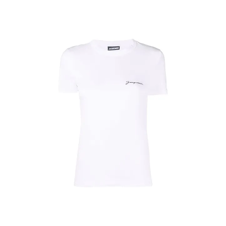 Jacquemus Regular T Shirt Women's White-0