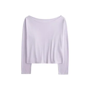 Hollister T-Shirt Women's Purple