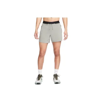 Nike Dri-FIT 5' Brief-Lined Running Shorts Sports Shorts Men's Dark Gray Mud