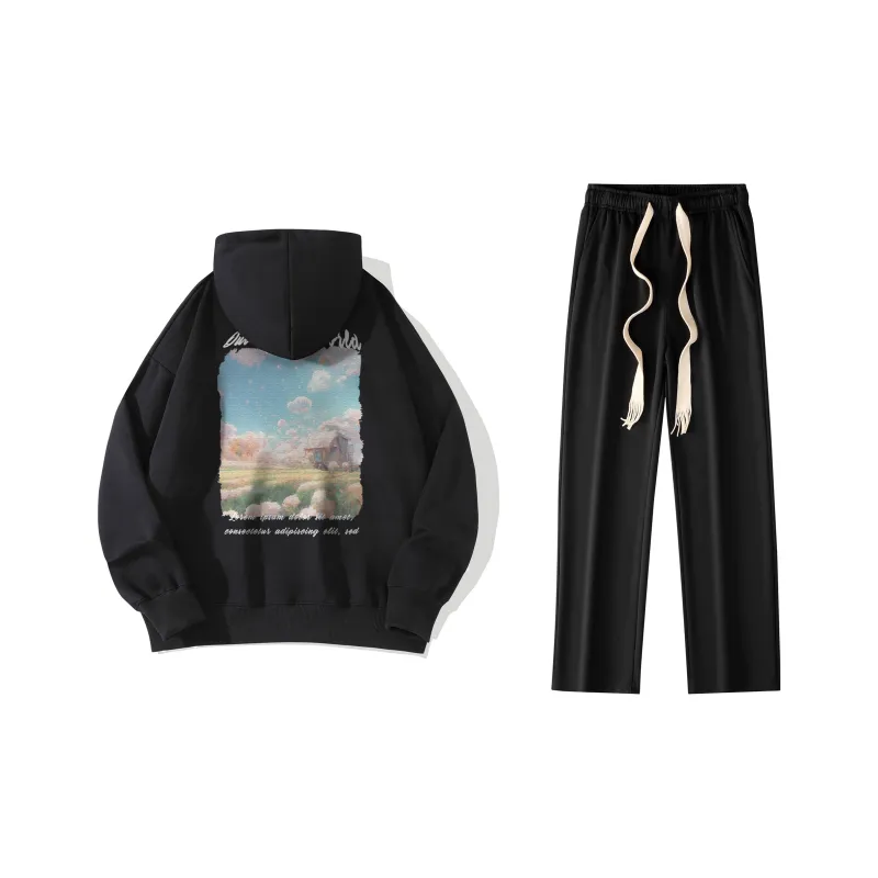 B.X Sweatshirt Sets Unisex-0