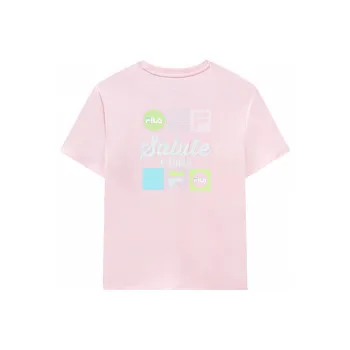 FILA T Shirts Women's Baskin Robbins Pink