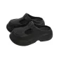 Black[Minimalist Style Solid Color]