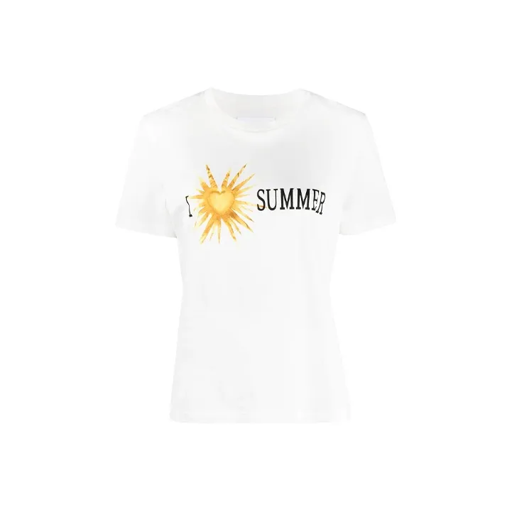 ALBERTA FERRETTI SS21 T-Shirt Women's White-0