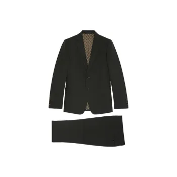 GUCCI Business Suits Men's Dark Green