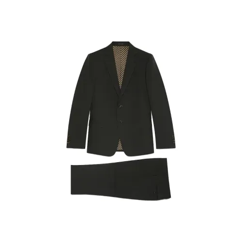 Gucci Playsuit mit Logo's Dark Green