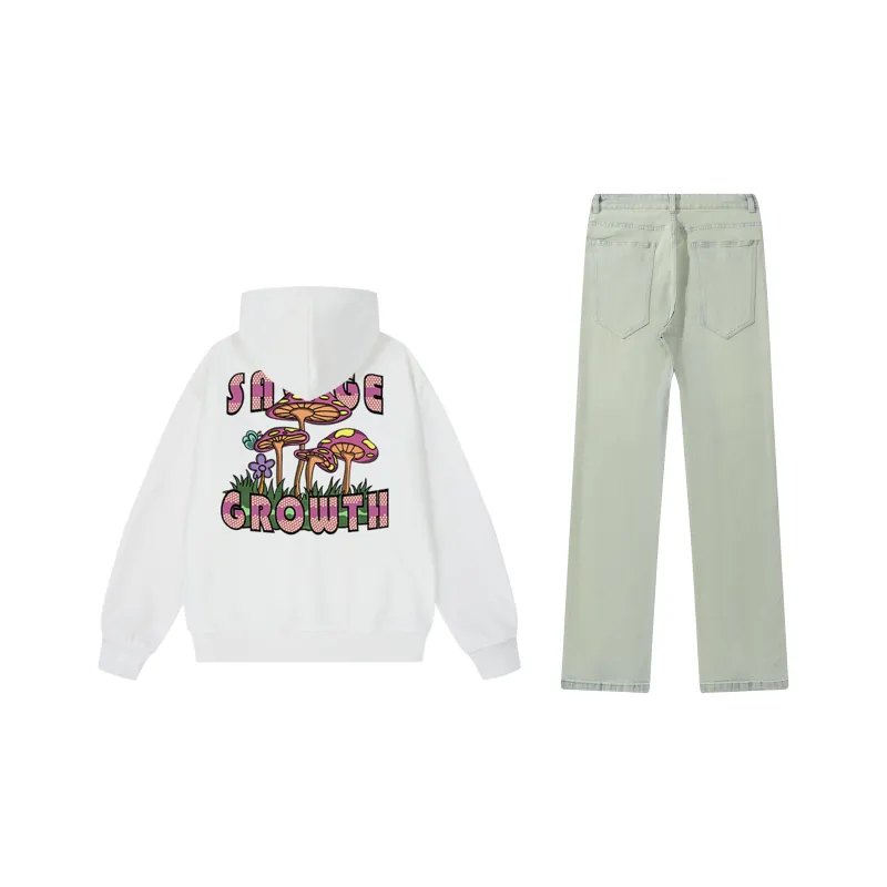 RUNNINWHEEL Sweatshirt Sets Unisex-2
