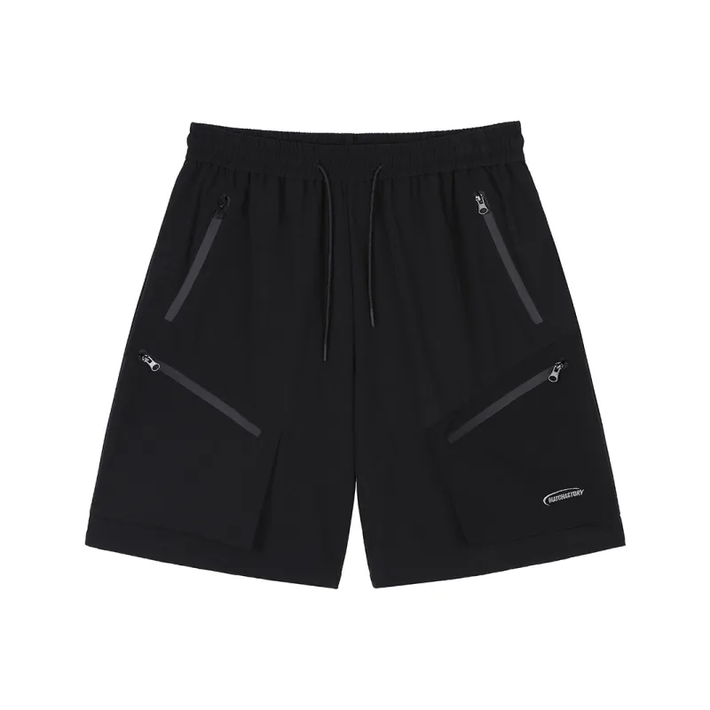 MATCHA STORY Casual Shorts Unisex Black-0