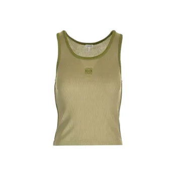 LOEWE Tank Top 'Military Green'