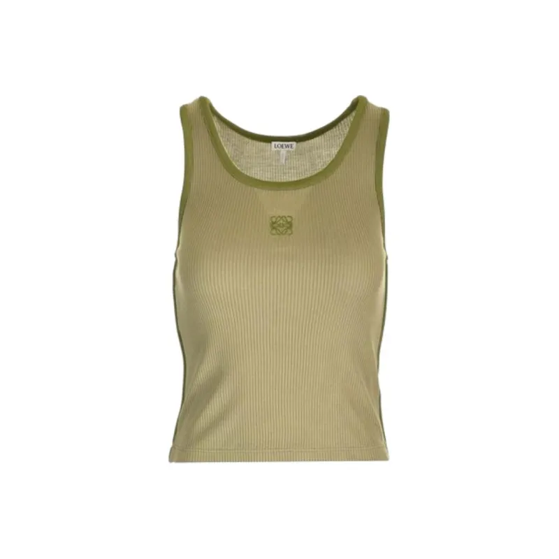 LOEWE Tank Top 'Military Green'-0