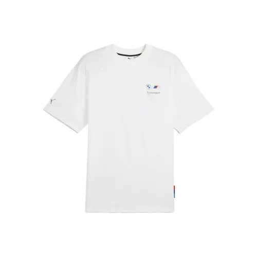PUMA BMW M Motorspor Racing T Shirt Men's White