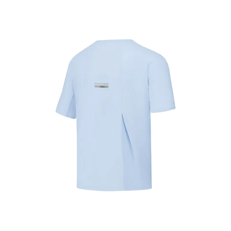 Skechers Comfort Sports Series SS25 T Shirt Women's Light Blue 026P-1