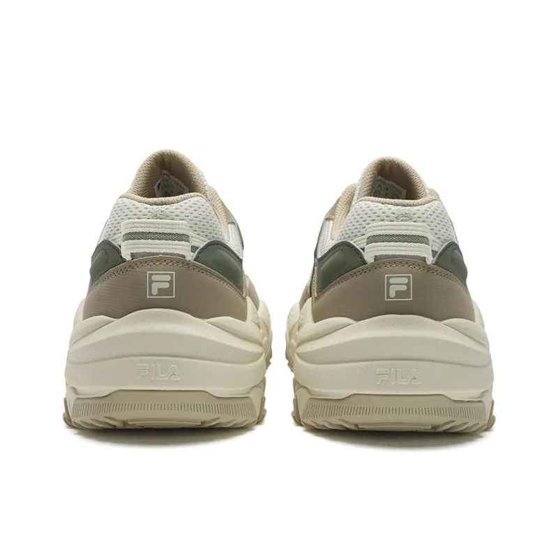 FILA Ravagement 2 S Raider 2S Anti Slip Wear Resistant Low Top Chunky Sneakers Men's White Gray-3