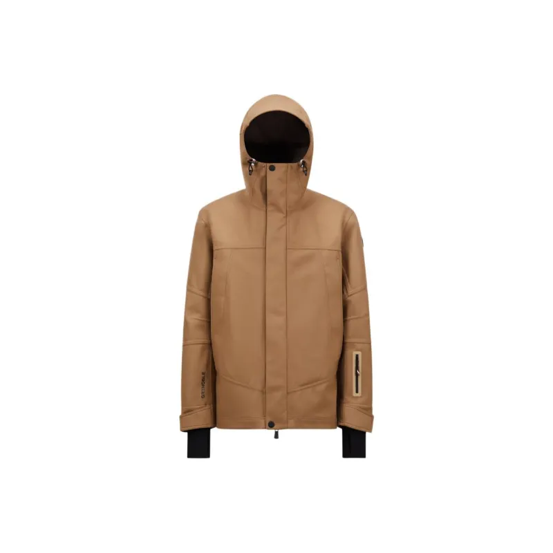 Moncler Grenoble Logo Printed Hooded Jacket-0