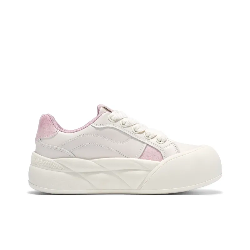 VAEL Lotus Pond At Night Low Top Skateboard Shoes Women's-7