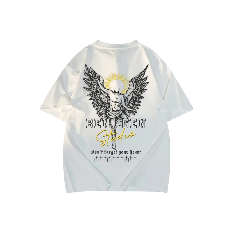 BENGEN T Shirts Unisex-4