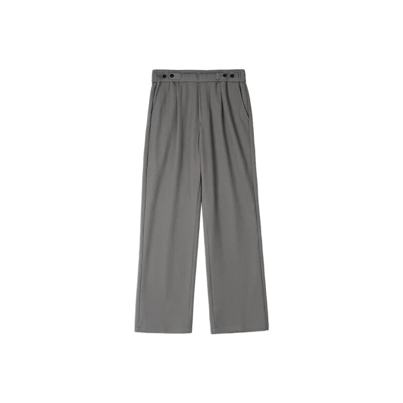 WILD LEADER Casual Pants Unisex Cloudy Gray-0