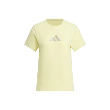 Adidas T Shirt Women's Powder Yellow