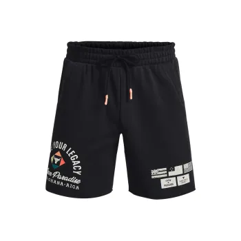 Under Armour Men's Project Rock Heavyweight Terry Shorts Black