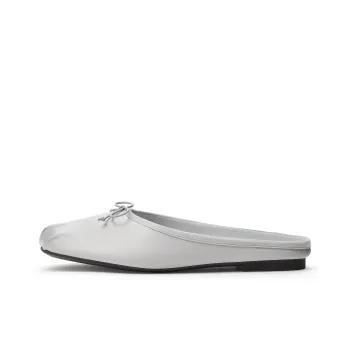 CHARLES&KEITH Composite Sole Closed Toe Slippers 1cm Women's