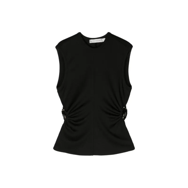 CHRISTOPHER ESBER Orbit Fran Ribbed Tank Top-0