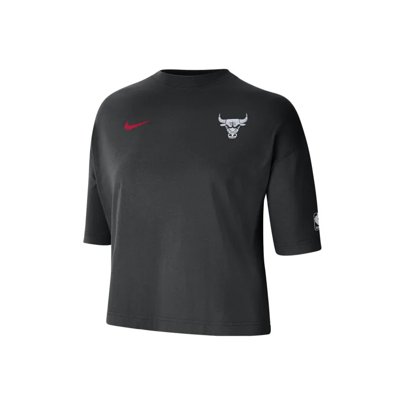 Nike Chicago Bulls 2023/24 City Edition Women's Nike Nba Courtside Boxy T Shirt-0