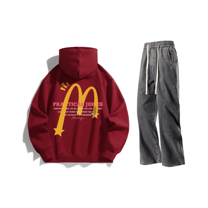 Hurley Sweatshirt Sets Unisex-8