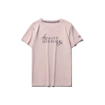 LiNing x Disney T Shirt Women's Light Pink