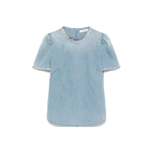 Zimmermann Crush Denim Blouse