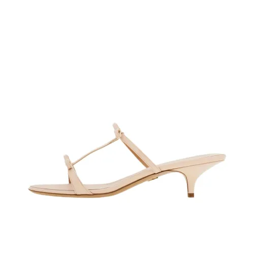 FERRAGAMO Slide Slippers 4cm Women's Pink