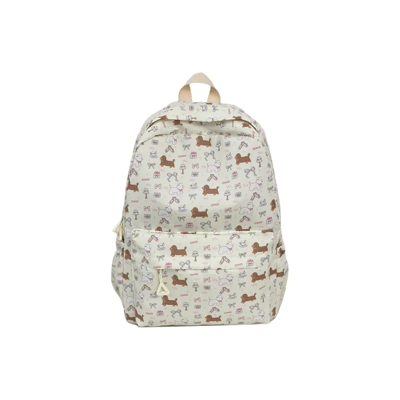 OURFUN Nylon Backpack Regular Unisex Multicolor-3