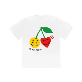 HUMAN MADE X HUMAN MADE We're Good! T Shirt White