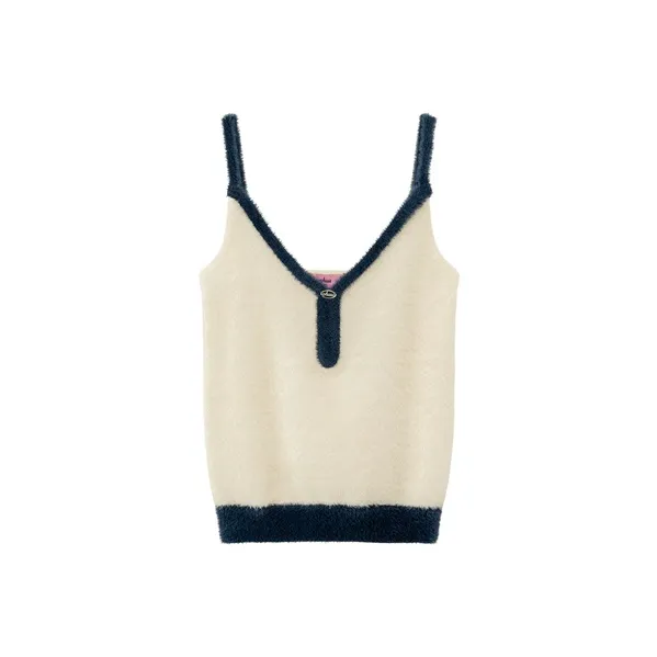 CHUU Tank Top Women's White Apricot-0