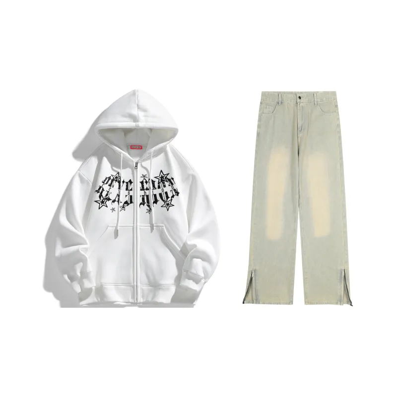 REXSHION Sweatshirt Sets Unisex-4