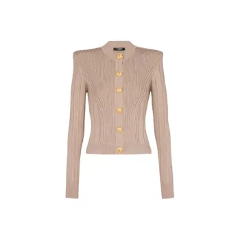 BALMAIN FW22 Knitwear Women's Khaki