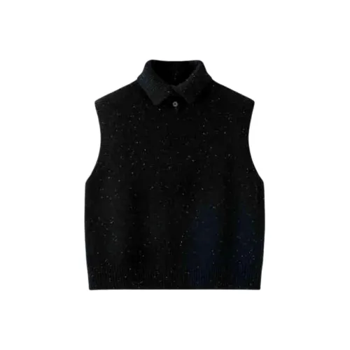 SHUXI Tank Top Women's Moroccan Black
